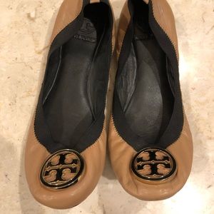 Tory Burch Ballet Flats - Tan Size 9 EUC